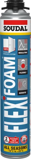 Піна монтажна еластична Flexifoam Soudal  - 1