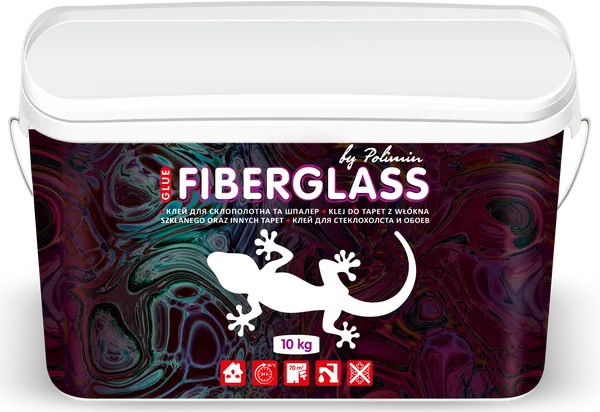 Клей для стеклохолста и обоев Polimin Fiberglass Glue - 1