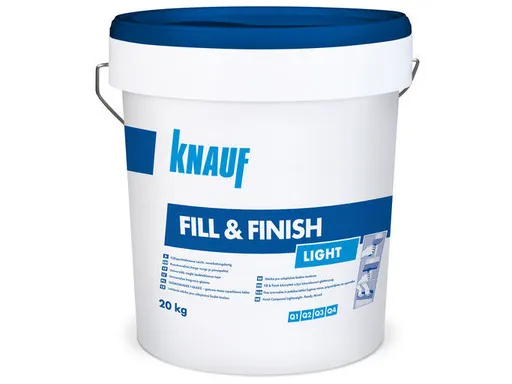 Шпаклевка финишная полимерная готовая машинного и ручного нанесения Knauf Fill & Finish - 1
