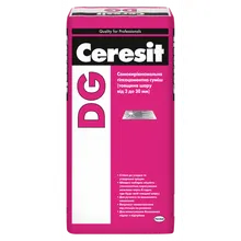 Суміш самовирівнювальна гіпсово-цементна Ceresit DG
