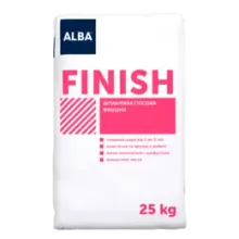 Шпаклевка гипсовая финишная Alba Finish