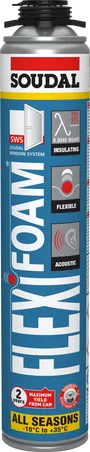 Пена монтажная эластичная Soudal Flexifoam  - small image 1
