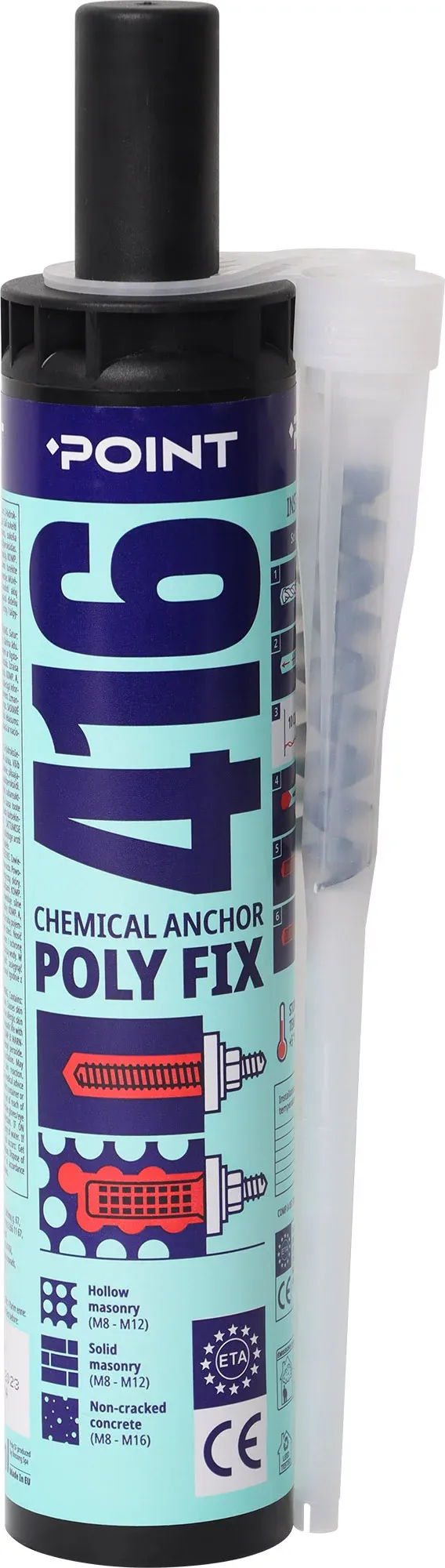 Анкер химический Point 416 Poly Fix 