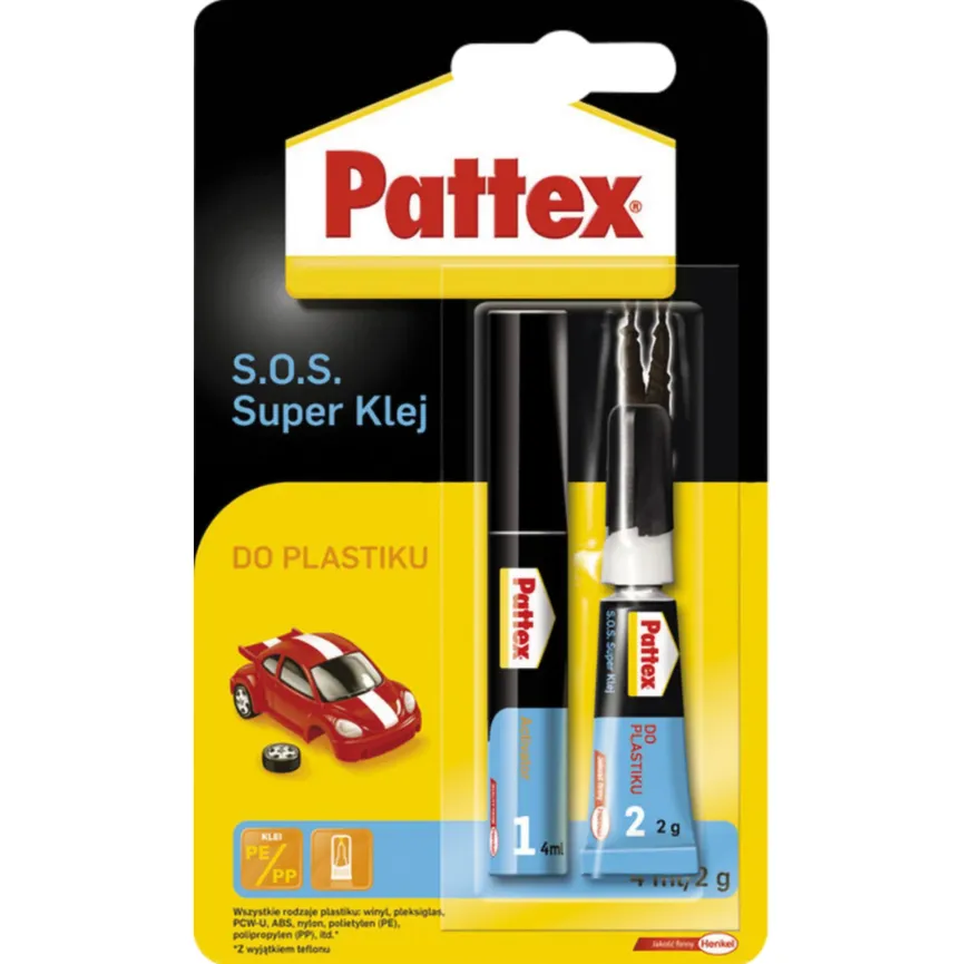 Клей для пластику Pattex Супер - 1