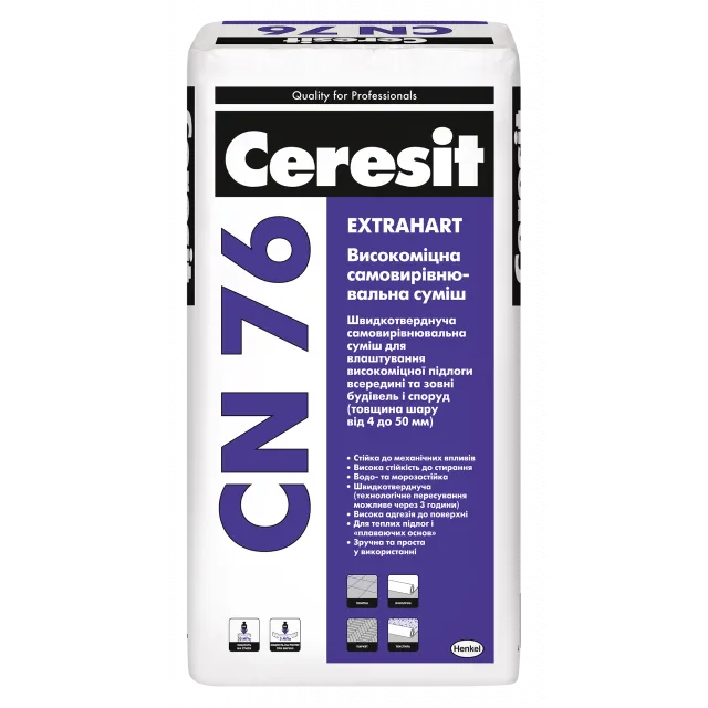 Смесь легкоуравнивающаяся высокопрочная Ceresit CN 76 - 1