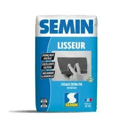 Сверхтонкая шпаклевка для финишной отделки Semin Lisseur ETS-2