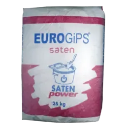 Шпаклівка гіпсова фінішна Eurogips Saten Power