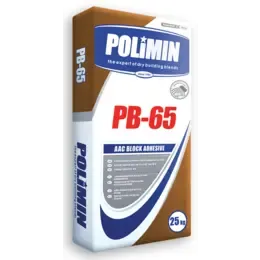 Суміш для кладки газобетону Polimin PB-65 White