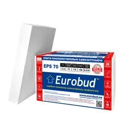 Пінопласт Eurobud Ecoterm standart EPS 70